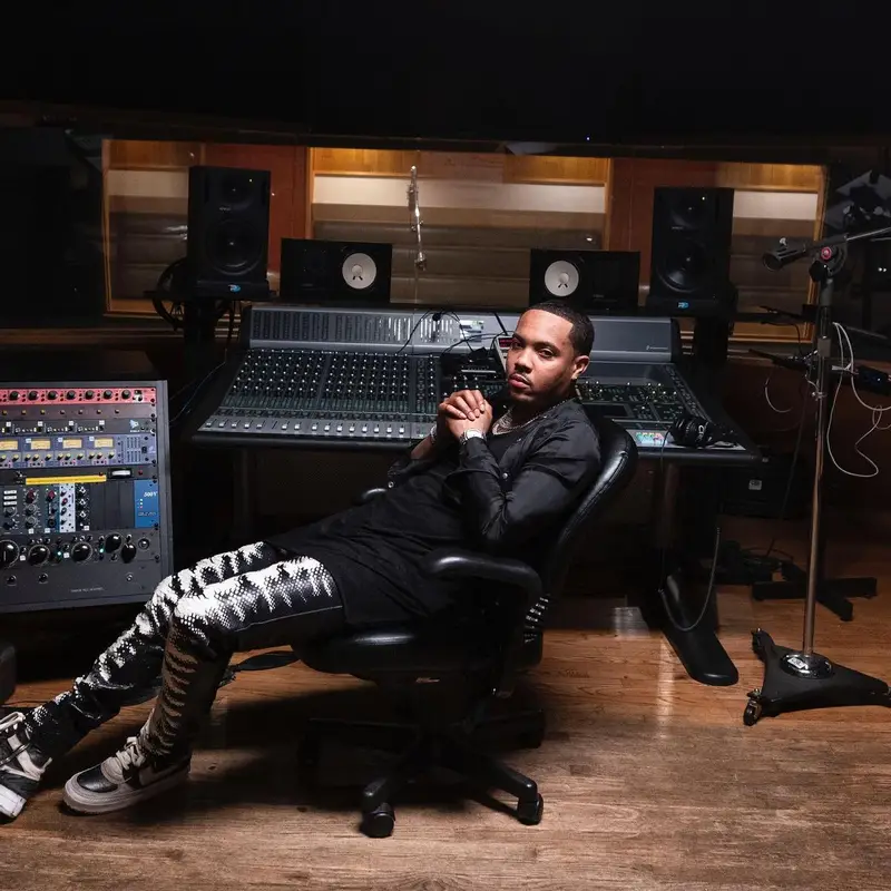 G Herbo outfit in Rick Owens, 2022
