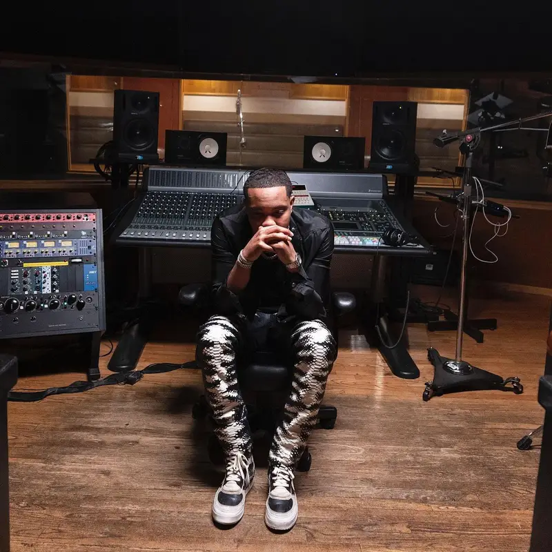 G Herbo outfit in Rick Owens, 2022