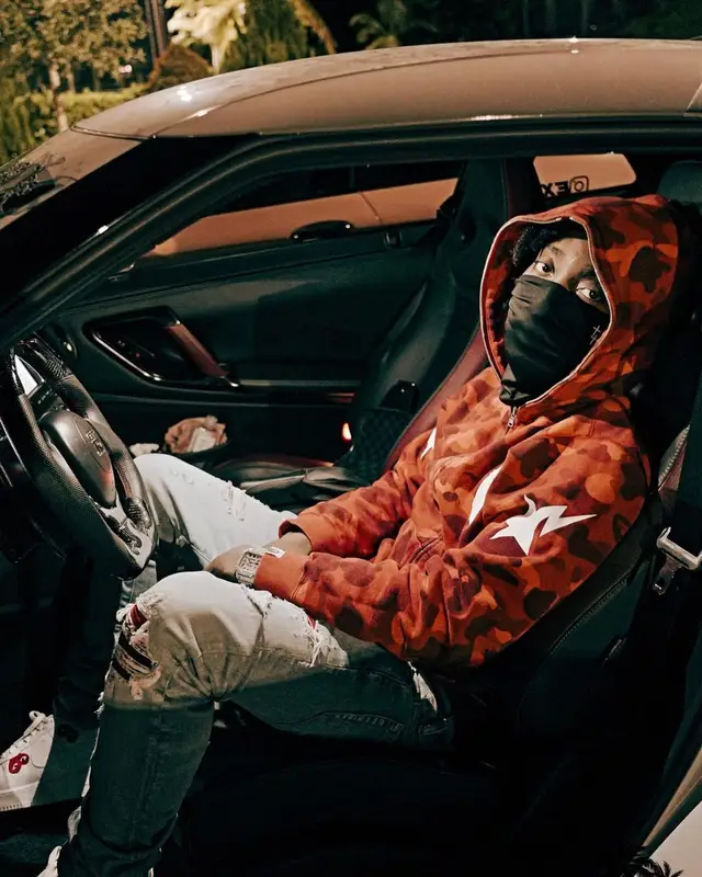 AnnoyingTV outfit in Bape, Amiri, and Custom, 2022