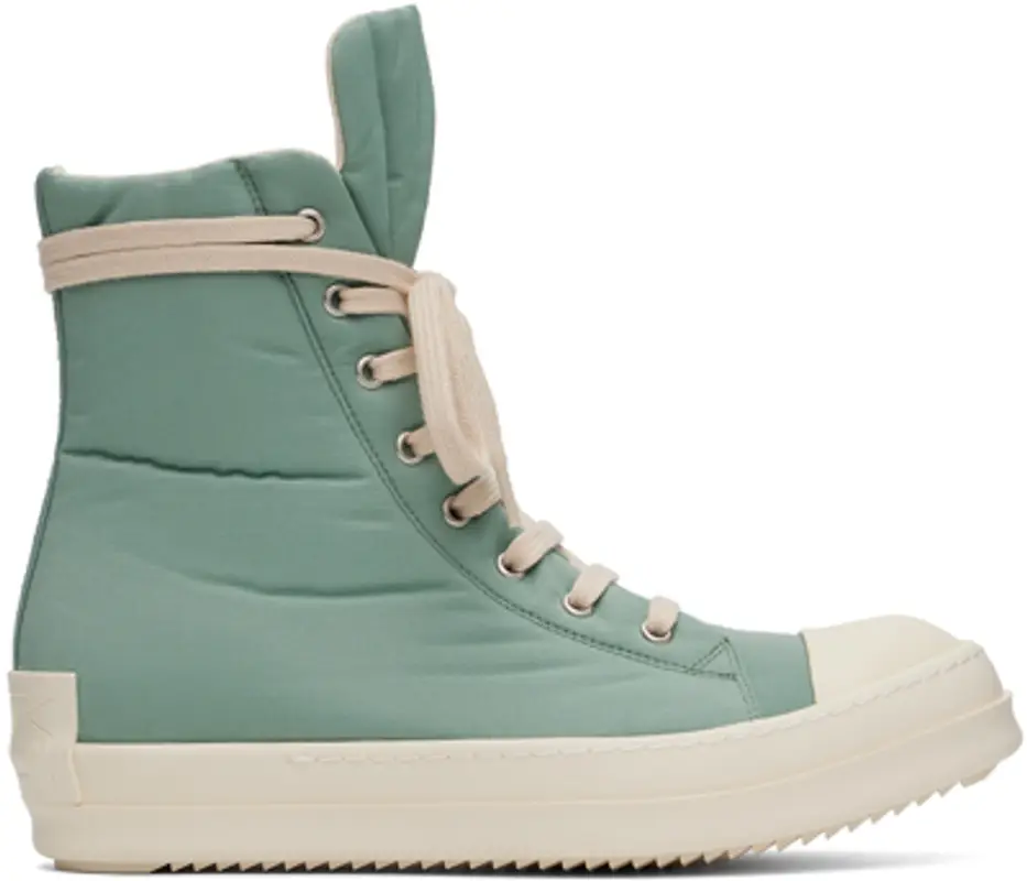 Rick Owens Blue Faille Sneakers  $560
