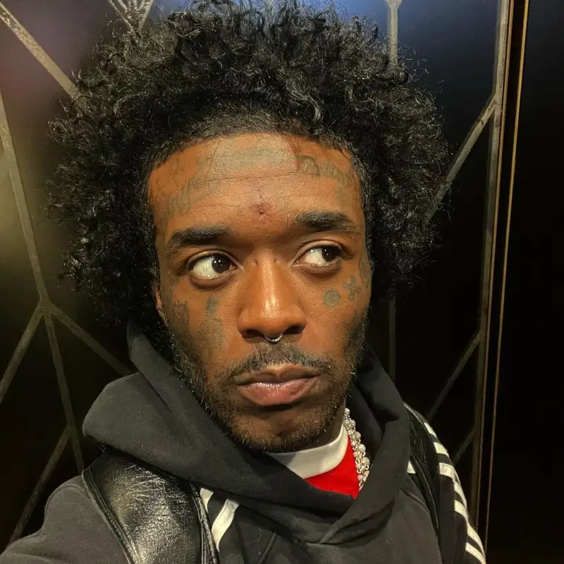 Lil Uzi Vert outfit in Adidas and Balenciaga, 2022