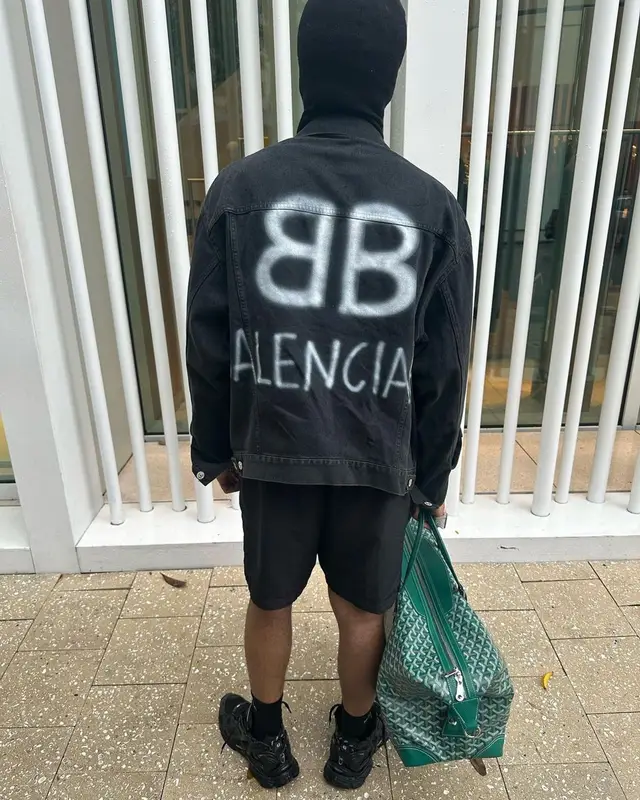 Lil Meech outfit in Prada, Adidas, and Balenciaga, 2022