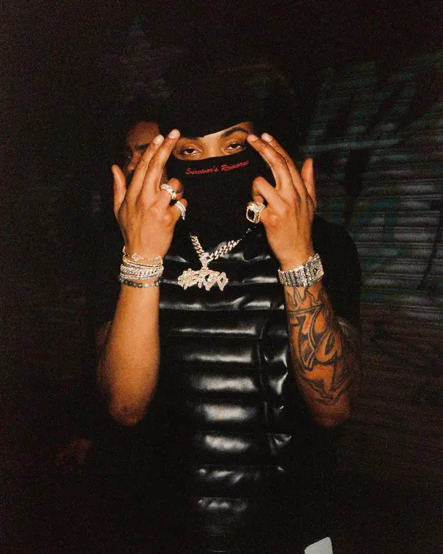 G Herbo outfit in Confetti, 2022