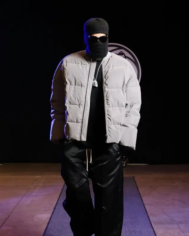 Karl Anthony Towns outfit in Rick Owens, Moncler, and Raf Simons, 2022