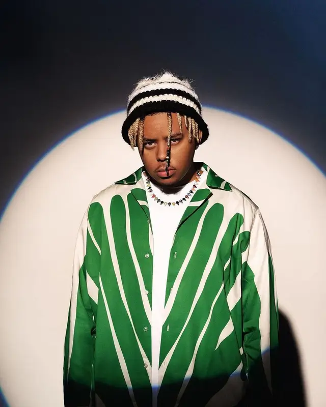 Cordae outfit in Isnurh and Suss, 2022