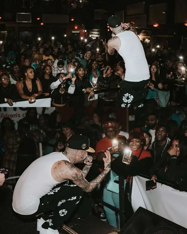 Millyz outfit in Hanes, Levi’s, and Denim Tears, 2022