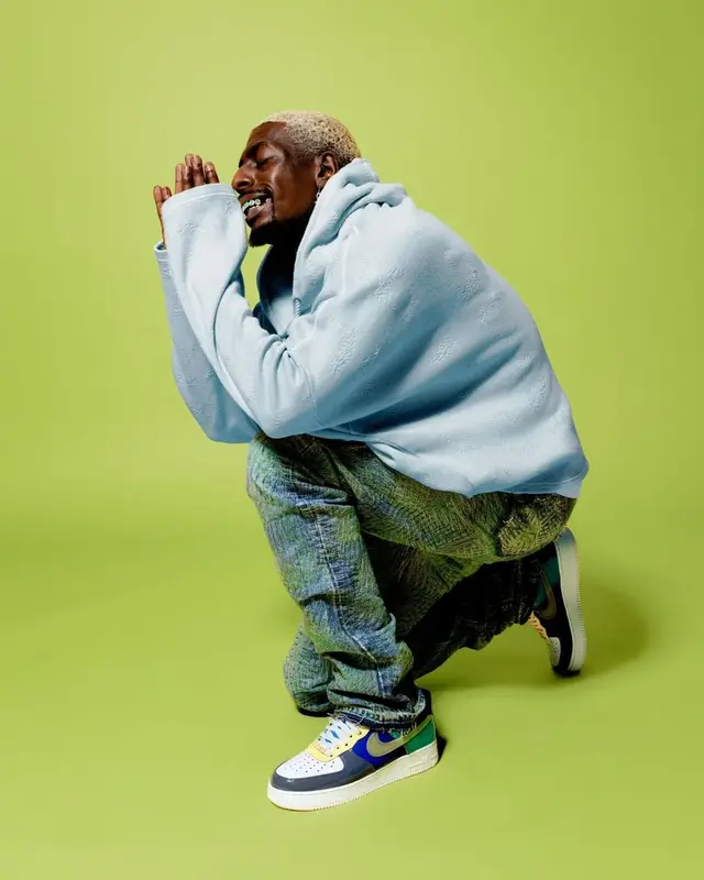 Meechy Darko outfit in Earthling VIP, 2022