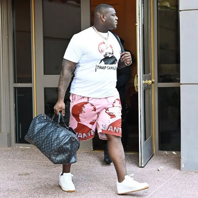 Poona Ford outfit in Trap Carolina, 2022