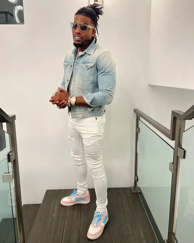 CJ So Cool outfit in Givenchy, Amiri, and Bape, 2022