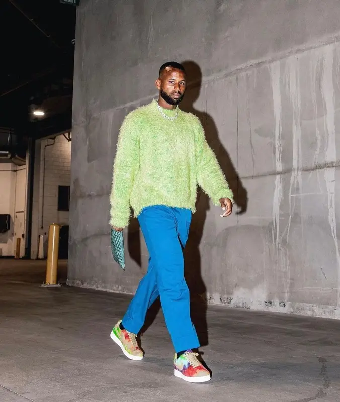 Kellyn Acosta outfit in Suss, 2022
