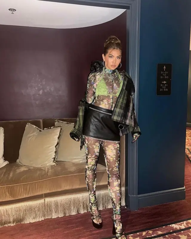 Hayley Kiyoko outfit in Suss, 2022