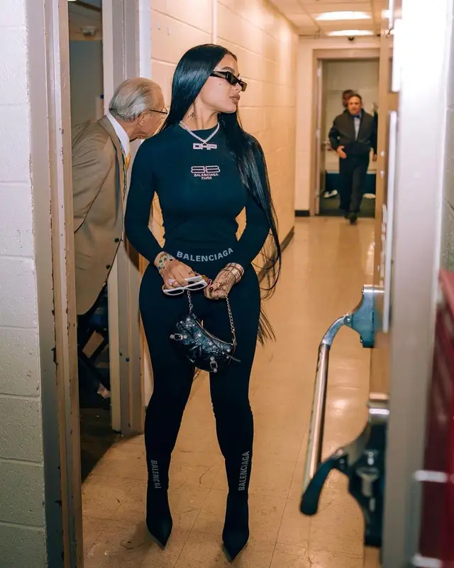 India Love outfit in Balenciaga and Rick Owens, 2022