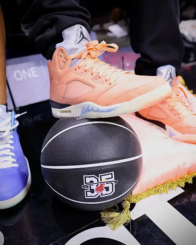 DJ Khaled outfit in Prada, Jordan, and DJ Khaled Merch, 2022