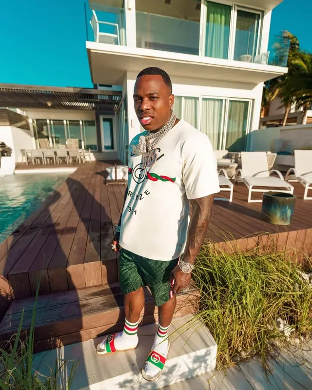 BandMan Kevo outfit in Gucci, 2022