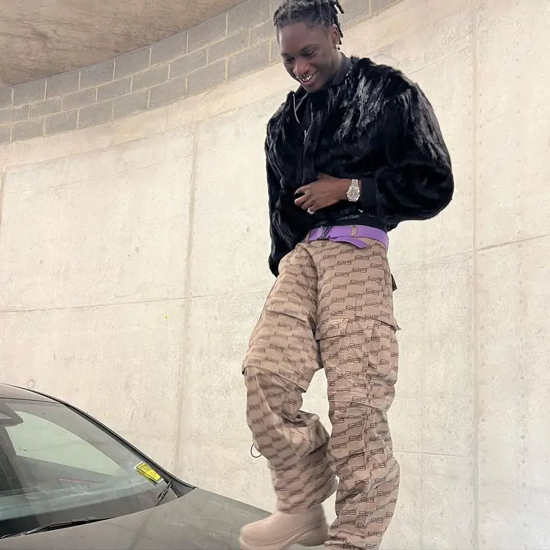 Jnr Choi outfit in Balenciaga, Crocs, and Louis Vuitton, 2022