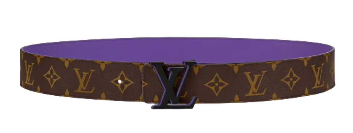 Louis Vuitton Louis Vuitton optic belt purple
