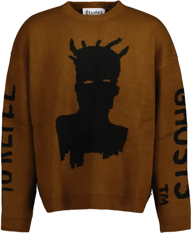 Etudes Brown Basquiat Edition Rei Self-Portrait Sweater $795
