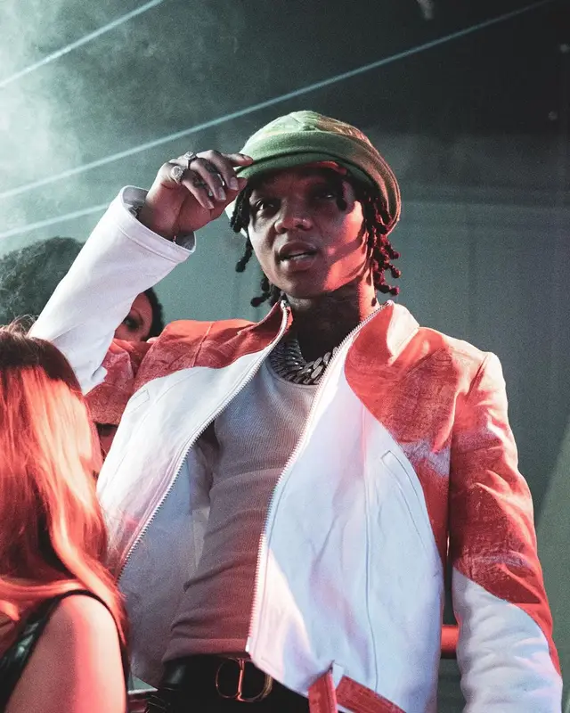 Swae Lee outfit in Louis Vuitton, Dior, and Fresh I Am, 2022