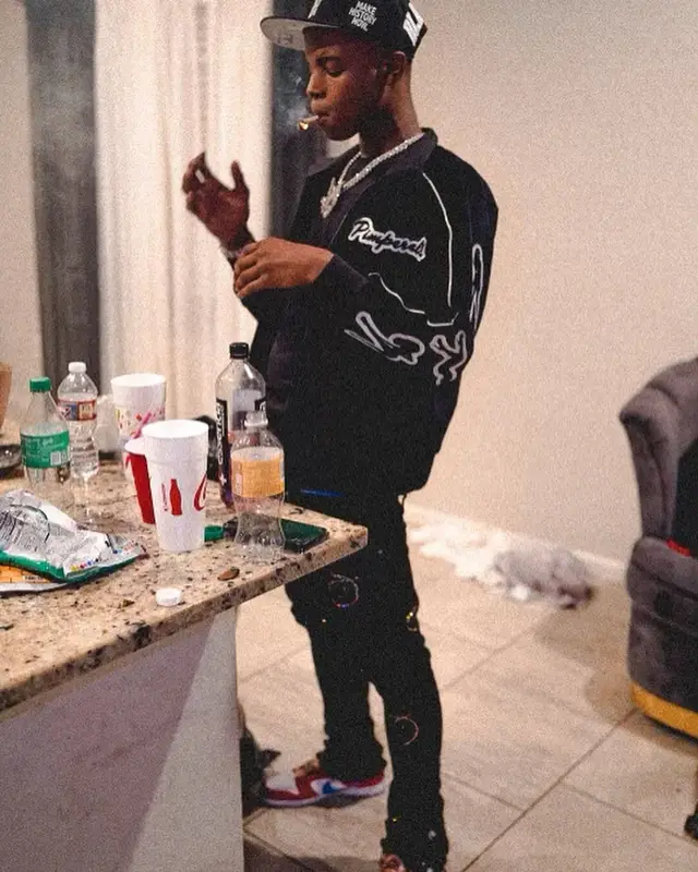 Lil Double 0 outfit in Pimperelli, Nike, and LeBron James Merch, 2022