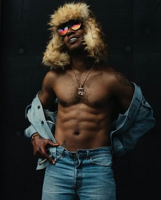 Kid Cudi outfit in Ends Repair, 2022