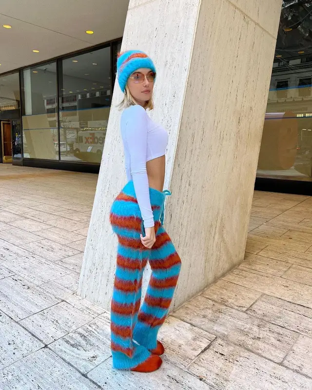 Sarah Snyder outfit in Chanel and Marni, 2022