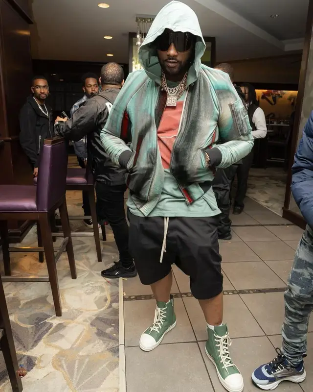 Peezy outfit in Rick Owens, 2022