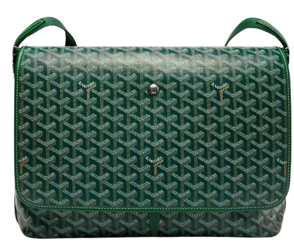 Goyard Capetien MM Messenger Green Bag