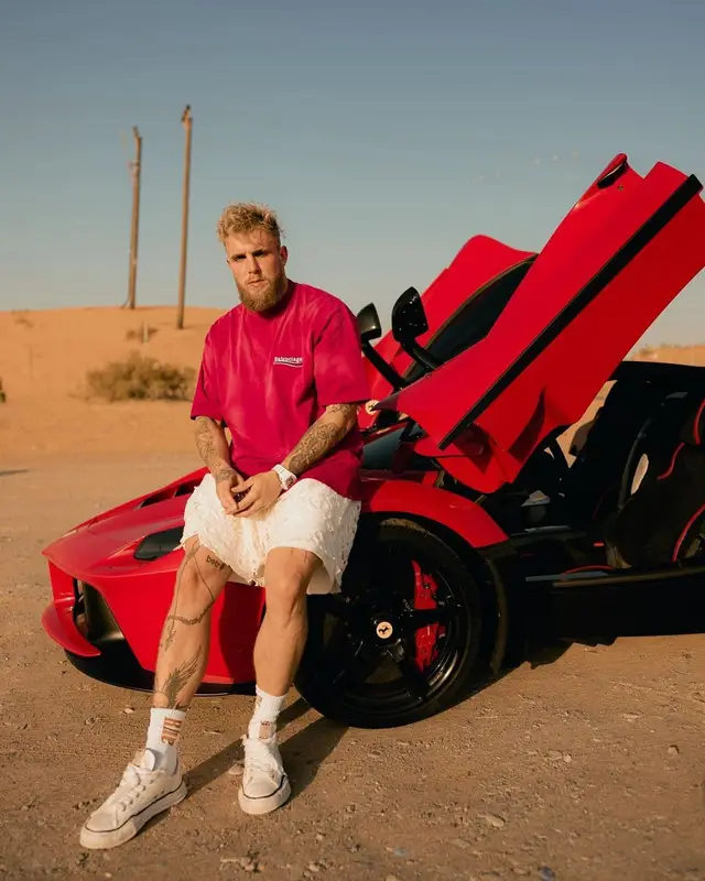 Jake Paul outfit in Balenciaga, Children of the Discordance, and Rhude, 2022