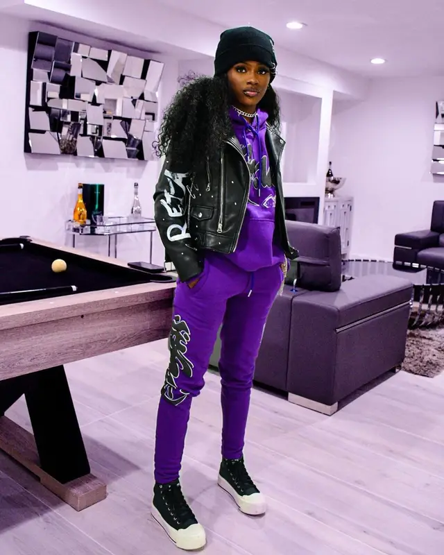 Omeretta The Great outfit in Selfpaid and Diesel, 2022