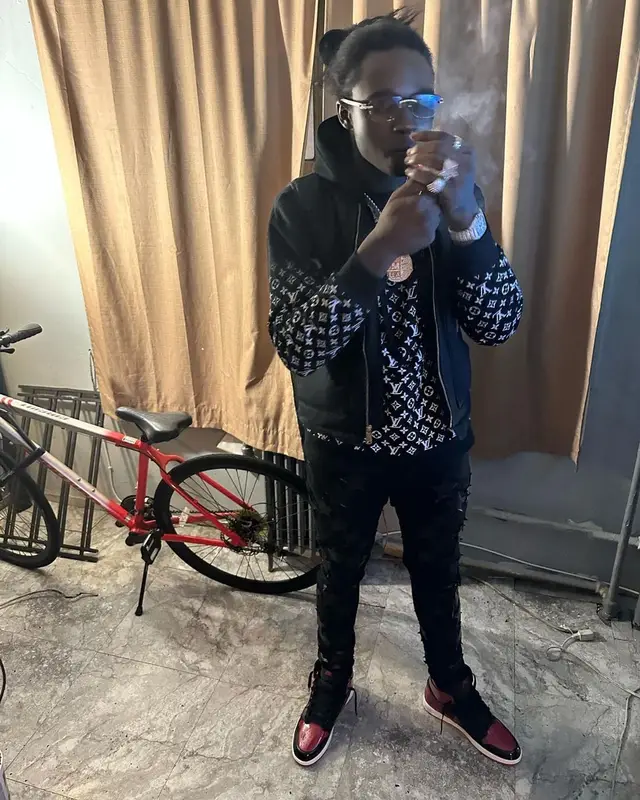 Yus Gz outfit in Louis Vuitton, Amiri, and Chemist, 2022