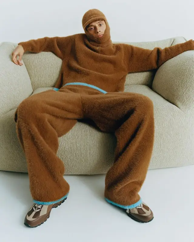 Central Cee outfit in Nike and Jacquemus, 2022