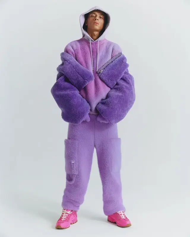 Central Cee outfit in Jacquemus and Nike, 2022