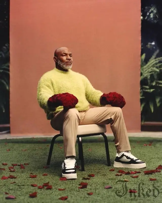 Mike Tyson outfit in Naked Wolfe, 2022