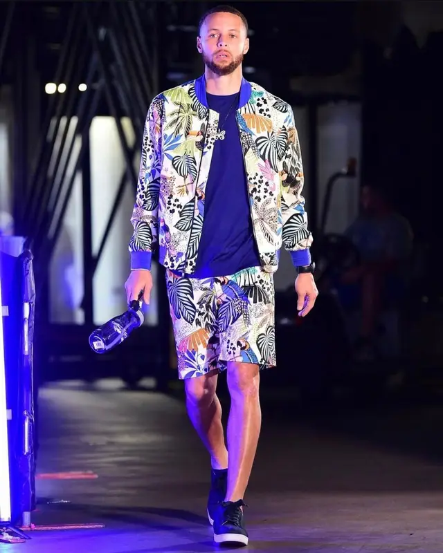 Stephen Curry outfit in June79, 2022