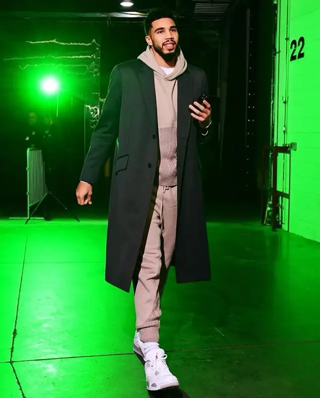 Jayson Tatum outfit in Dolce & Gabbana and Twenty, 2022