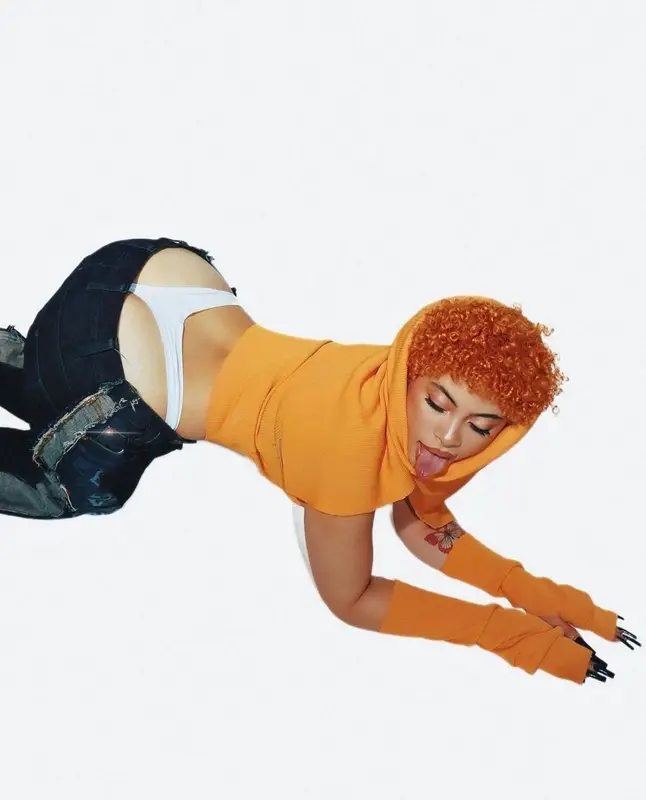 Ice Spice outfit in Andre Emery and Balenciaga, 2022