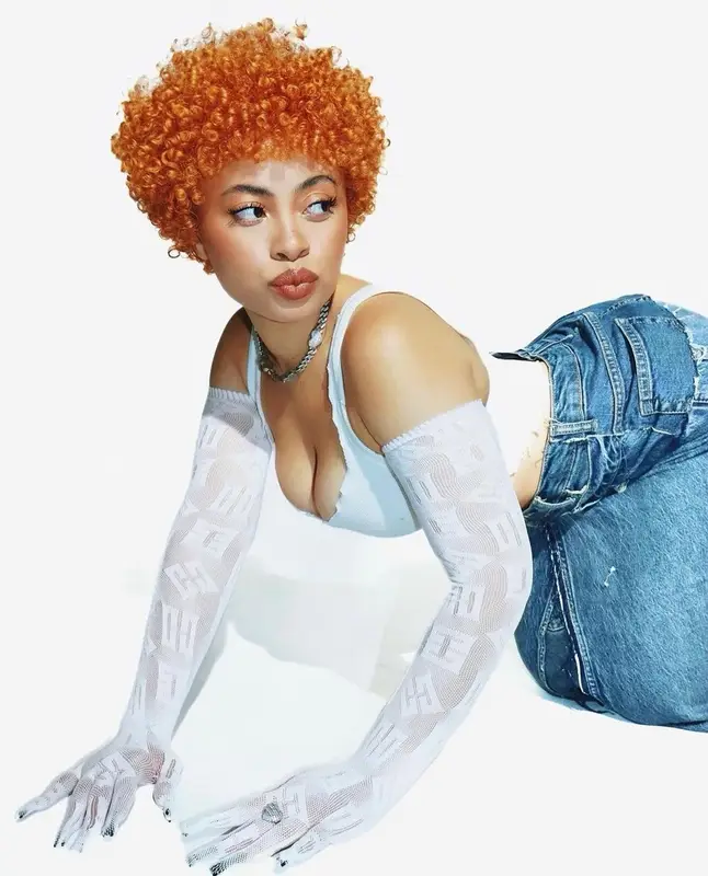 Ice Spice outfit in Andre Emery, 2022