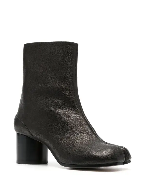 Maison Margiela Black Leather Ankle Boots $990