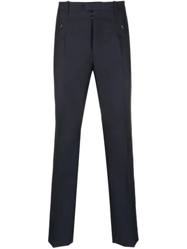 Maison Margiela Blue Straight-Leg Tailored Trousers  $1035