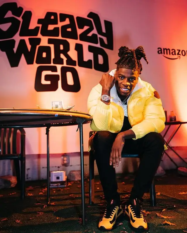 SleazyWorld Go outfit in Moncler, Amiri, and Prada, 2022