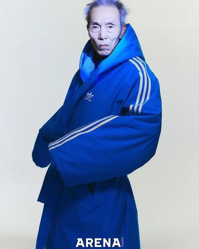 Oh Young-Soo outfit in Adidas and Balenciaga, 2022