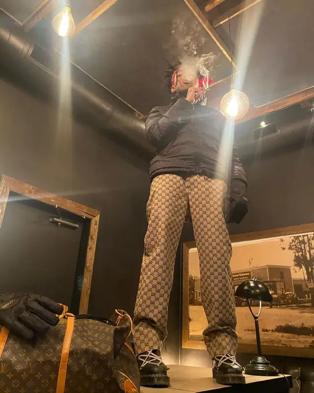 Killval outfit in Gucci, Rick Owens, and Dr. Martens, 2021