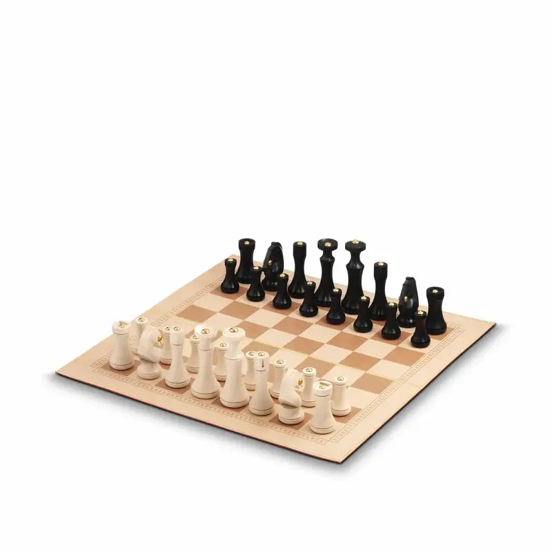Premium AI Image  Playful Elegance Louis Vuitton Chess Pieces in Cartoon  Style on a White Background