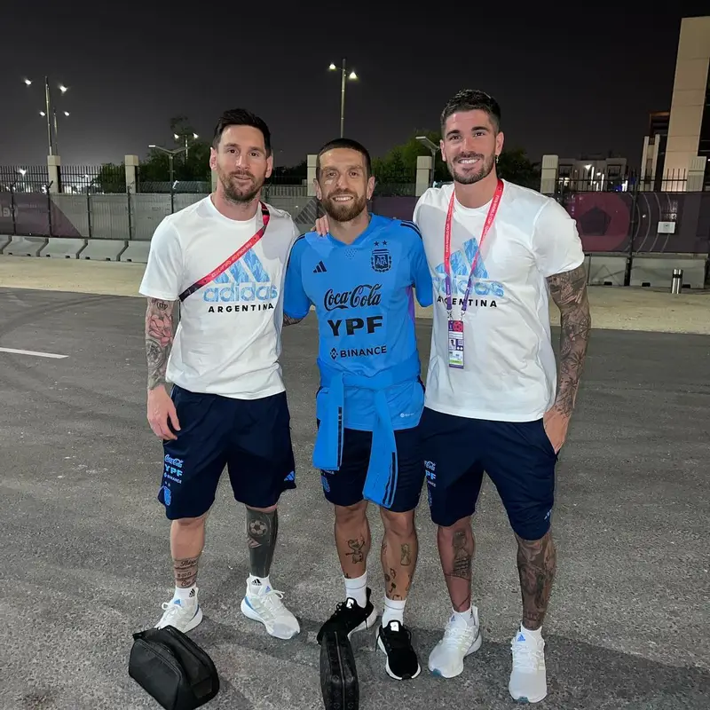Lionel Messi outfit in Adidas, 2022