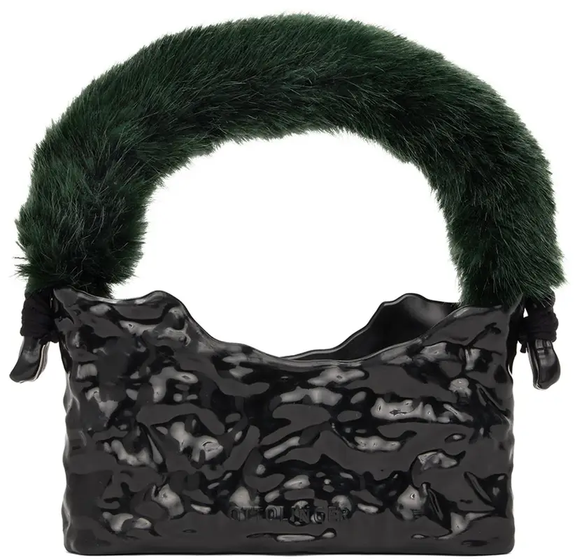 Ottolinger Black Signature Baguette Bag $660