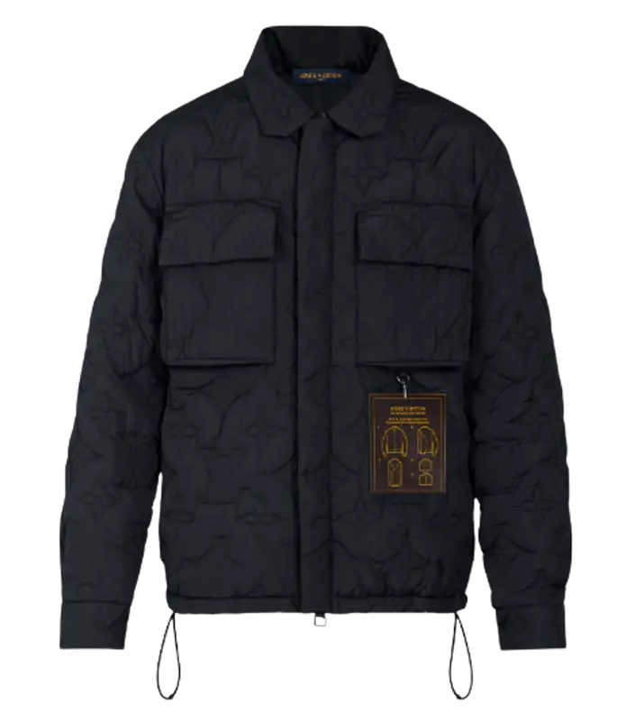 Louis Vuitton Monogram Light Padded Blouson $3200