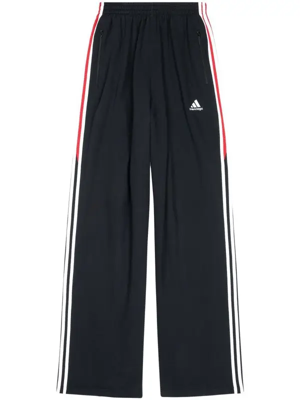 Adidas × Balenciaga Wide-leg Track Pants | WHAT'S ON THE STAR?