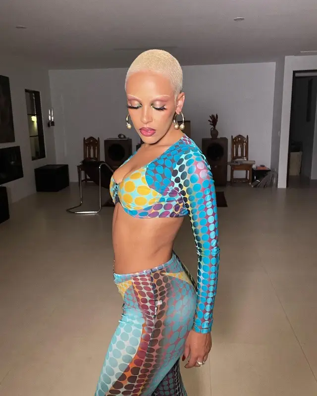 Doja Cat outfit in Jean Paul Gaultier, 2022