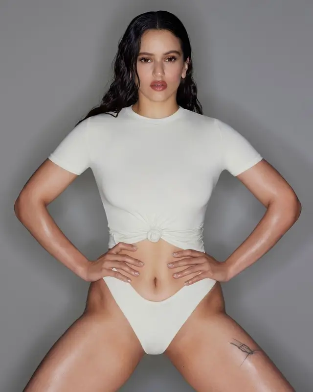 Rosalia outfit in Skims, 2022