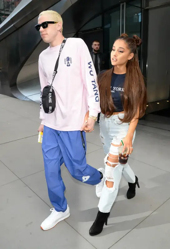 Pete Davidson outfit in Palace, 2018